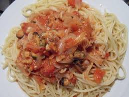 Plat Spaghitti Pescado