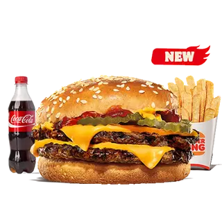 Menu Double Cheeseburger