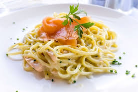 Pasta au soumon